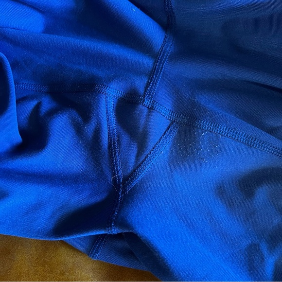 Old Navy Active Blue Go-Dry Elevate High-Waisted Crop Leggings - Picture 9 of 11